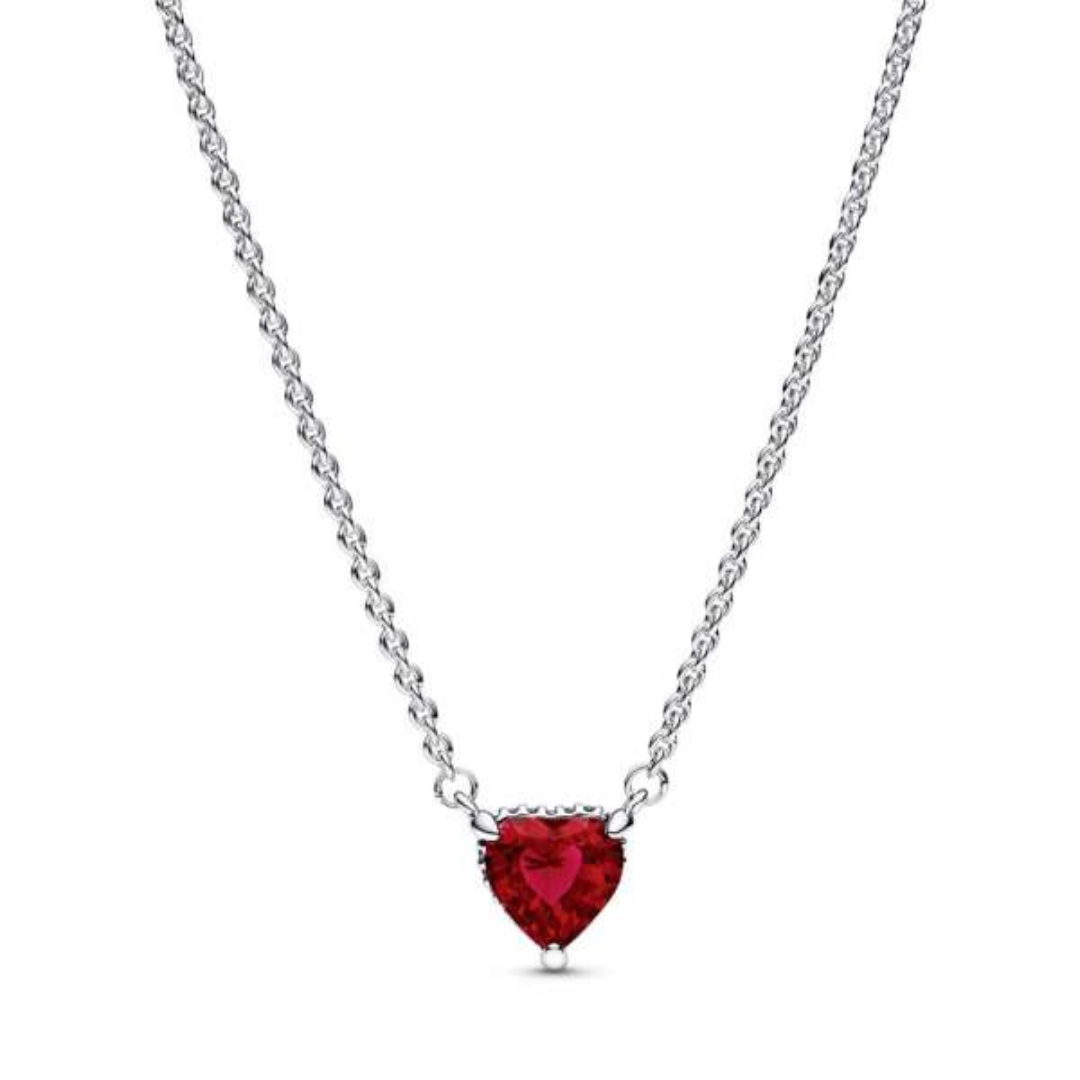 HEART-SHAPED V-BALE PENDANT